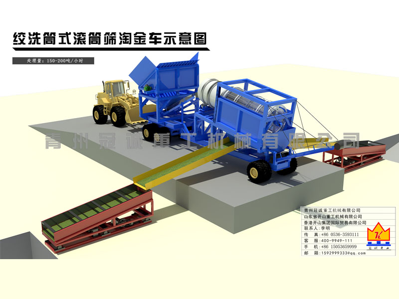 振動溜槽淘金設備